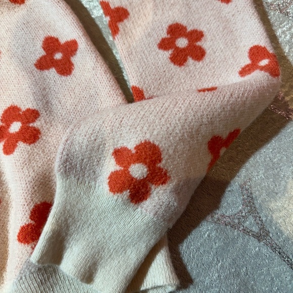 Wild Fable Pink Cardigan with Red Floral Design - Picture 9 of 11